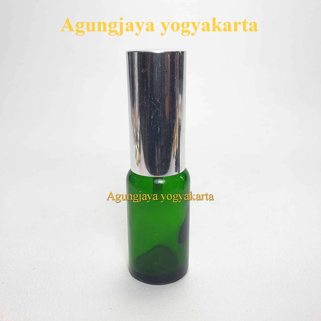 Botol Parfum BR 20 ml Hijau Original Tutup Spray / Botol Kaca /  Botol Kaca Spray / Botol Kaca Parfu
