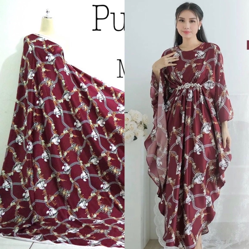 kain pure silk✨ motif LL wearing klamby