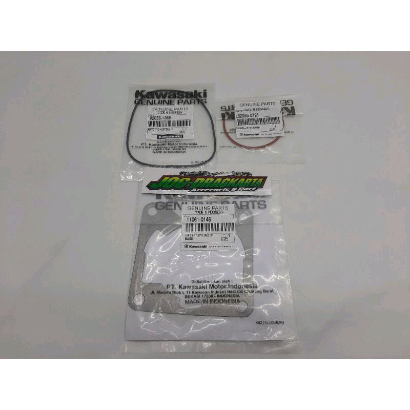 PAKING BLOK O RING HEAD SET NINJA R SS RR NEW KIS ORIGINAL KAWASAKI GENUINE PART