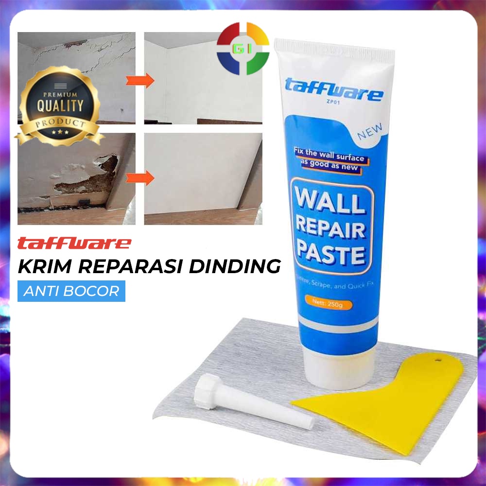 Krim Reparasi Dempul Plamir Dinding Tembok Retak Anti Bocor