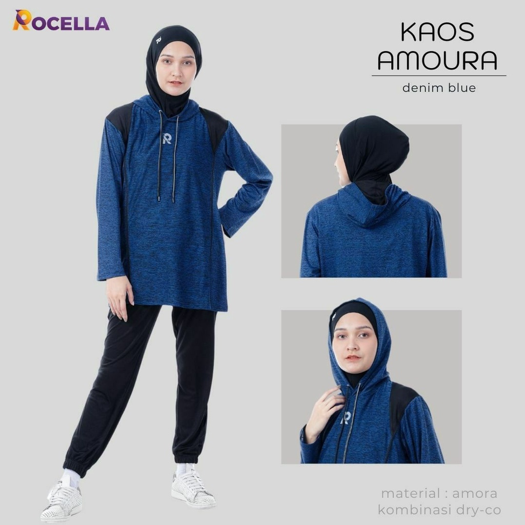 KAOS AMOURA DENIM BLUE