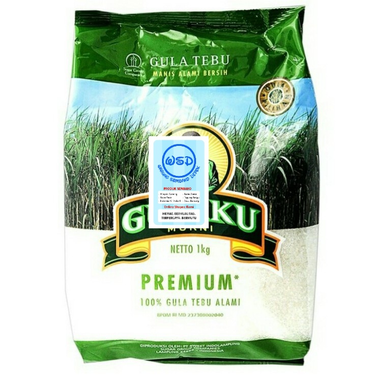 

Gulaku Gula Tebu Premium 1000GR