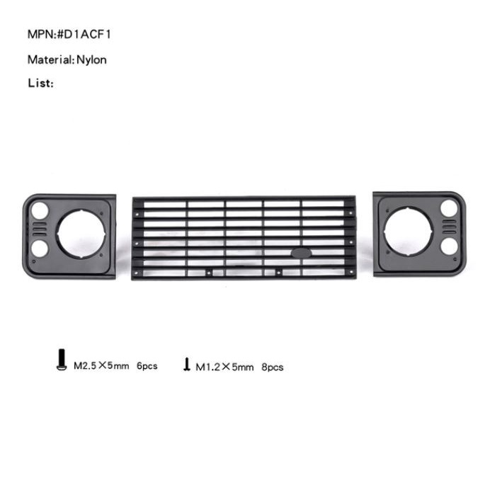 RCDREAM HARD BODY PART ACCESSORIES RC 1/10