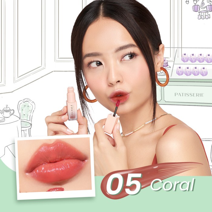 Hanasui Tintdorable Lip Stain - Lip Tint - 05 Coral