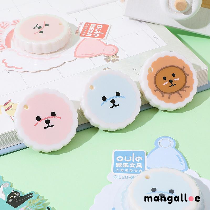 

Mini Cutter Cute Bear Utility Cartoon Mini Portable Portable Unpacking Express Box Opener -MG