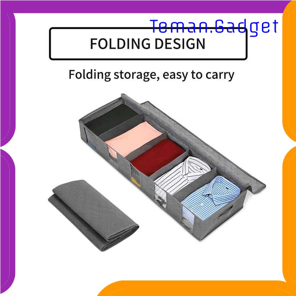 TG - KTK Hifuar Rak Pakaian Minimalis Folding Storage Box 97 x 33 x 15cm - HR01