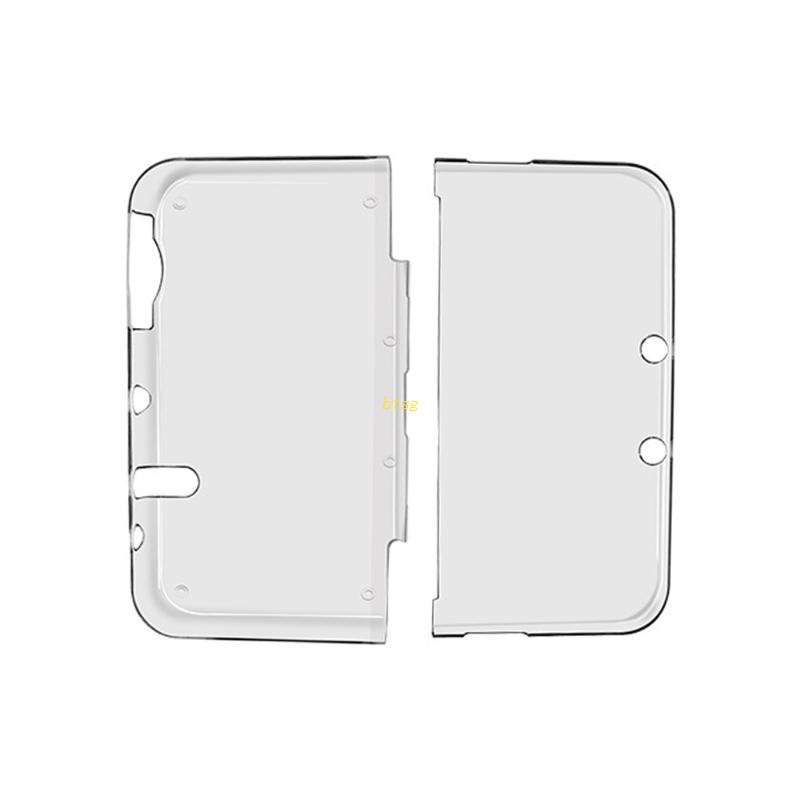 Btsg Gamepad Cover Clear Split Crystal Case Shell Pelindung Anti-Gores Untuk 3DS LL Baru