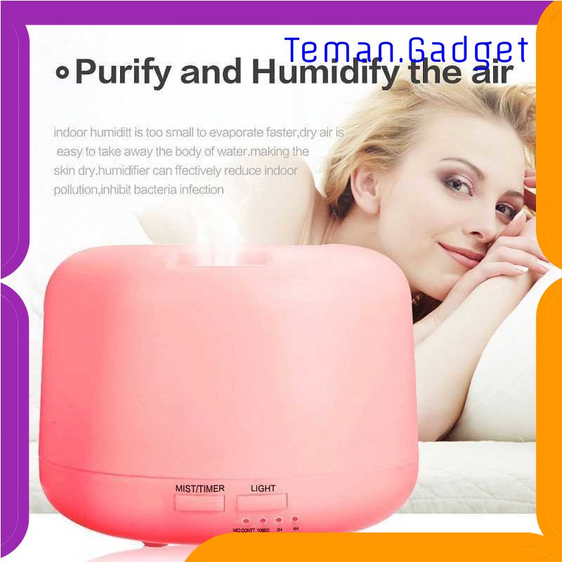 TG - ART Taffware HUMI Humidifier Aromatherapy Oil Diffuser 6 LED + Remote - H24