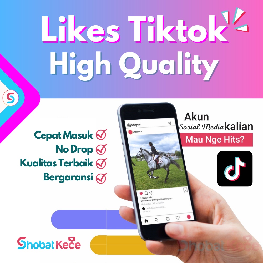 Jasa Like Tiktok High Quality | Jual Like Tiktok Aktif Permanen | Likes Tiktok Mix Aktif murah | Tam
