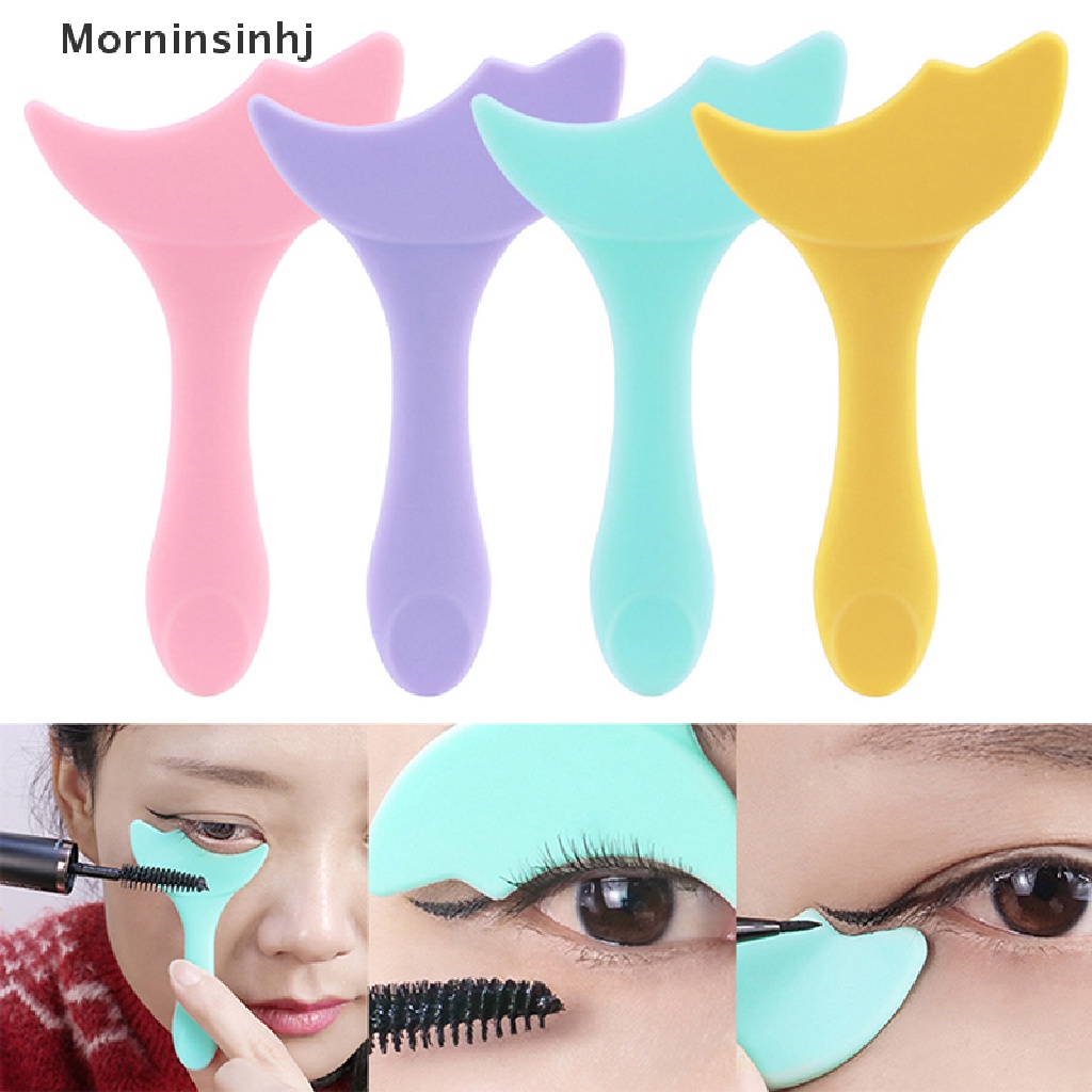 Mornin Silicone Eyeliner Stencils Eyeshadow Pad Wanita Makeup Aplikator Eyeshadow id