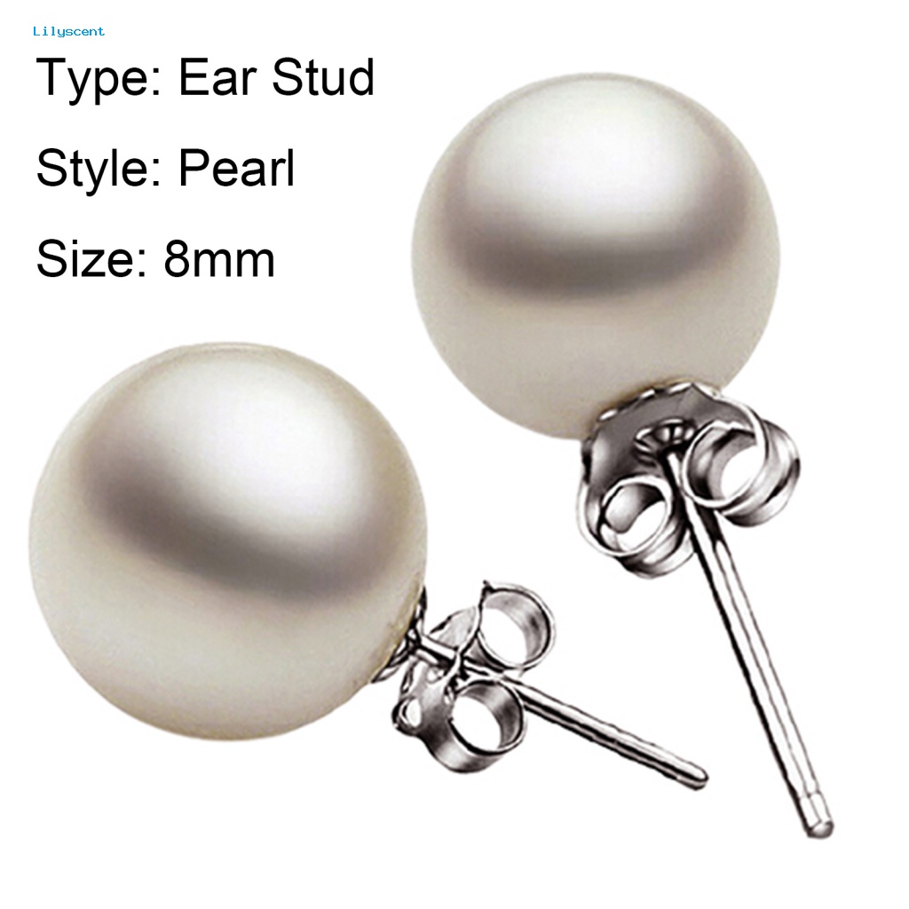Lilyscent Cincin Telinga Fashion Wanita Untuk Pesta Fashion Ear Nail White