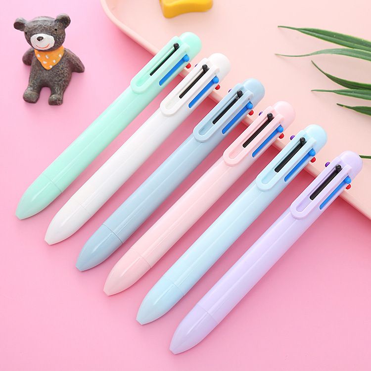 

Bolpoin 6 warna/pena tekan mekanis 6 warna