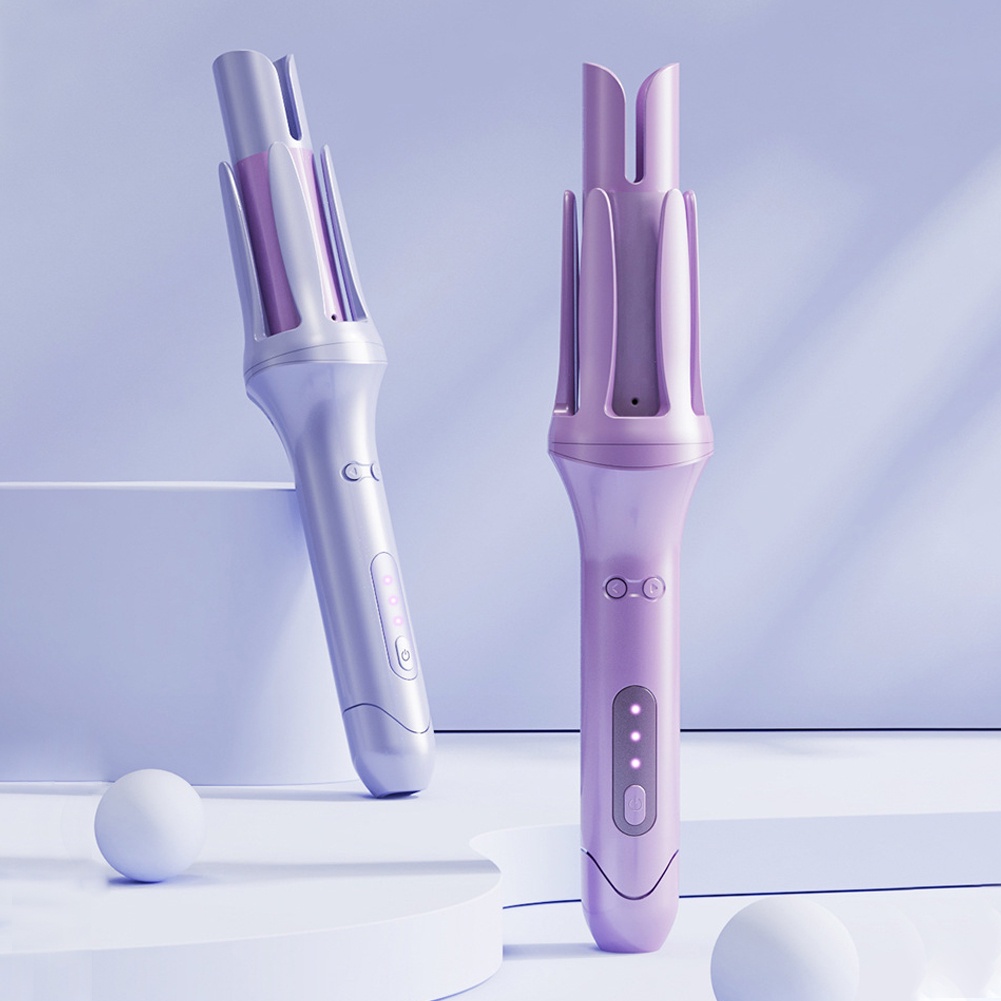 Automatic Curling Iron Automatic Hair Curler Alat Pengeriting Rambut Otomatis Gaya Ion negatif tidak melukai rambut