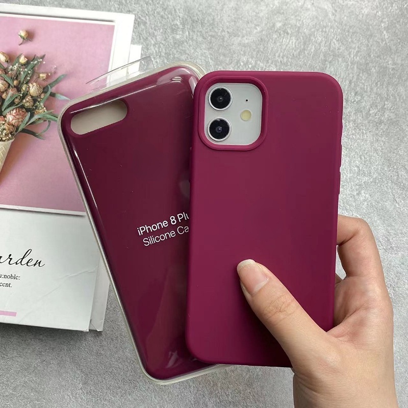 IPHONE Casing Silikon Violet Canggih Untuk Iphone14 12 13 11 Pro X Xs Max XR Penutup Belakang Lembut Tahan Jatuh6 7 8 14 Plus Casing Ponsel