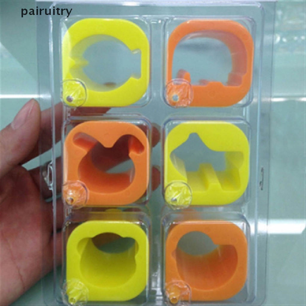 Prt 6Pcs/Set Cookie Cutter Kue Decorag Fondant Alat Pemotong Baking Tool DIY Cetakan PRT