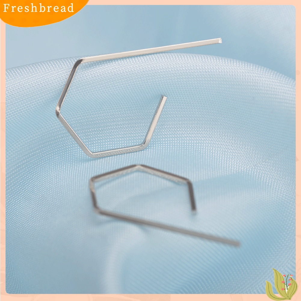 &lt; Freshbread &gt; Fashion Wanita Sederhana Geometris Ear Stud Alloy Earrings Pesta Pub Perhiasan Hadiah