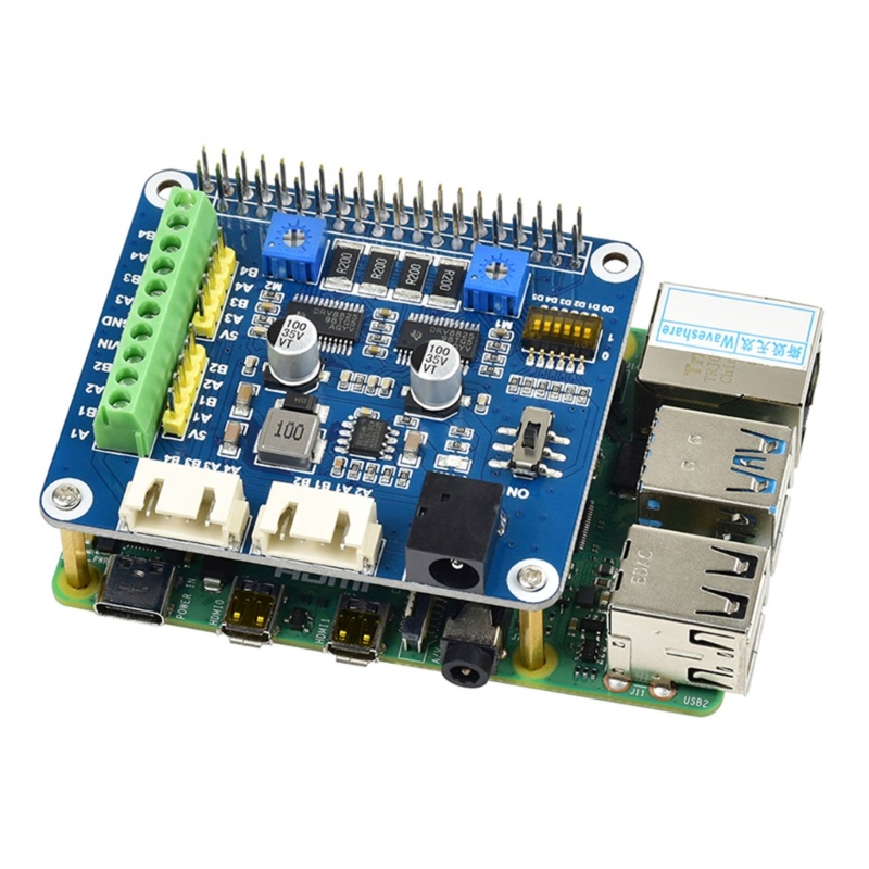 Zzz 3D Printer DRV8825 Stepper Motor Driver Control Panel Board Modul Papan Ekspanding Untuk RaspberryPi 4papan Utama