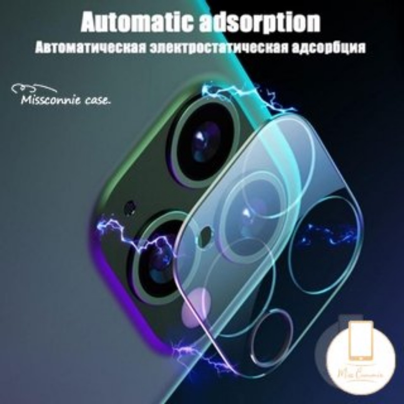 IPHONE 2in1 Screen Protector Pelindung Layar Lensa Kamera Tempered Glass Kompatibel Untuk Iphone7 8 6 6S Plus 11 13 12 14 Pro XR XS X XS Max 13 14 Pro Max SE 2020