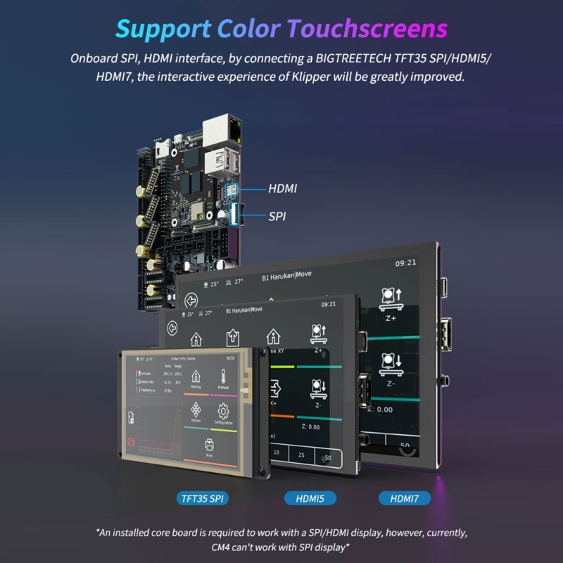 Zzz BIGTREETECH Manta E3 EZ Control Board 32Bit New Upgrade Silent Board Support Menjalankan Firmware Klipper