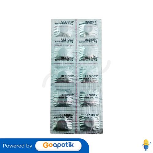 ULSIDEX 500 MG STRIP 10 TABLET