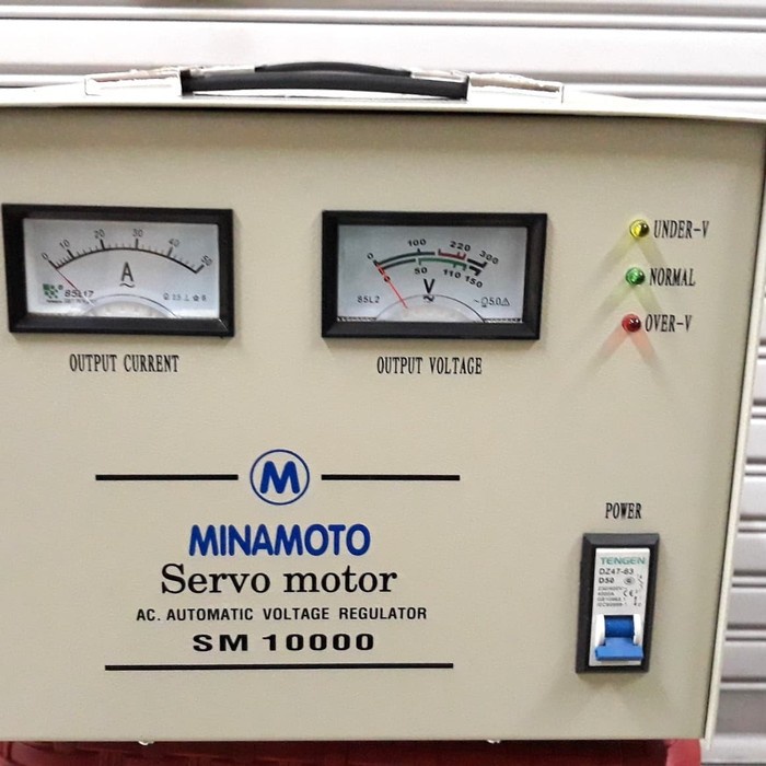 STABILIZER MINAMOTO SM-10000 SM10000 / 10000VA SERVOMOTOR GARANSI RESMI