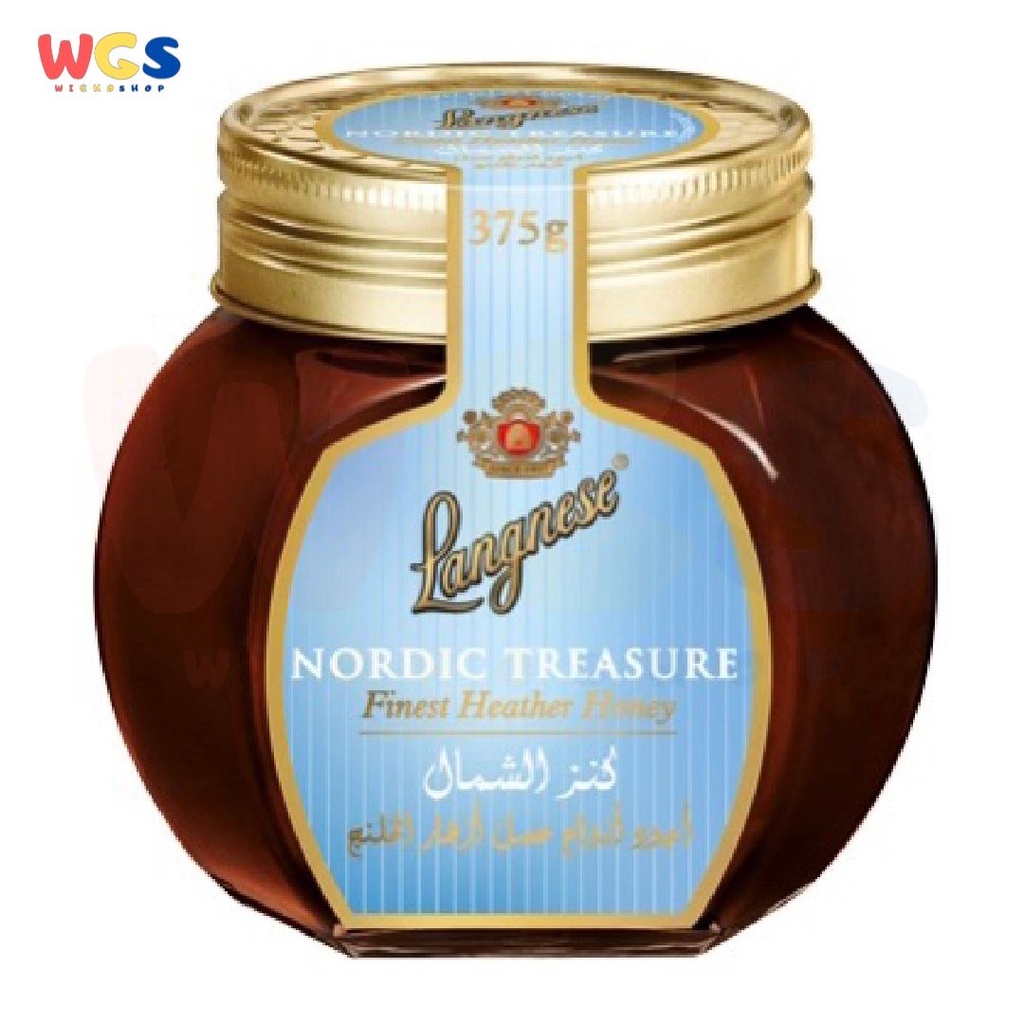 Langnese Nordic Treasure Finest Heather Honey 375g - Madu