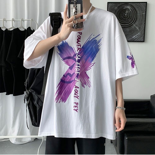 SUMMER 2023 GHOST FACE PRINTED SHORT SLEEVE T-SHIRT