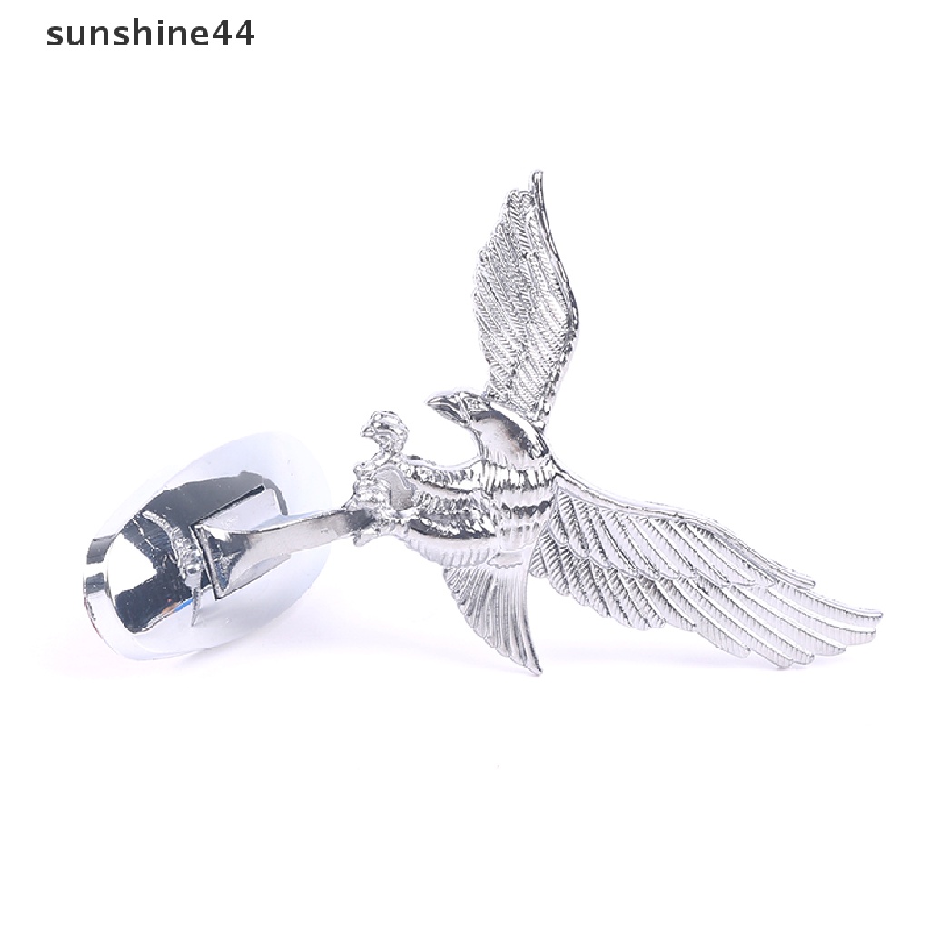 Sunshine Penutup Depan Mobil Chrome Kap Dekorasi Lencana 3D Emblem Angel Eagle Untuk Auto Car ID