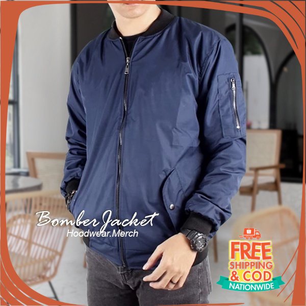 PROMO BIG SIZE JAKET BOMBER JUMBO/ Jaket Pria Bomber Original Jumbo Big Size M L XL XXL XXXL