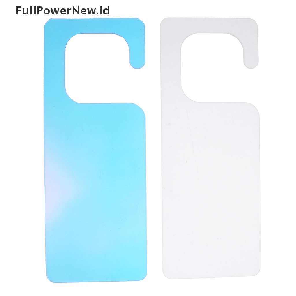 Power Aurora Papan Display Nail Art Transparan Akrilik Pajangan Sample Kuku Palsu ID