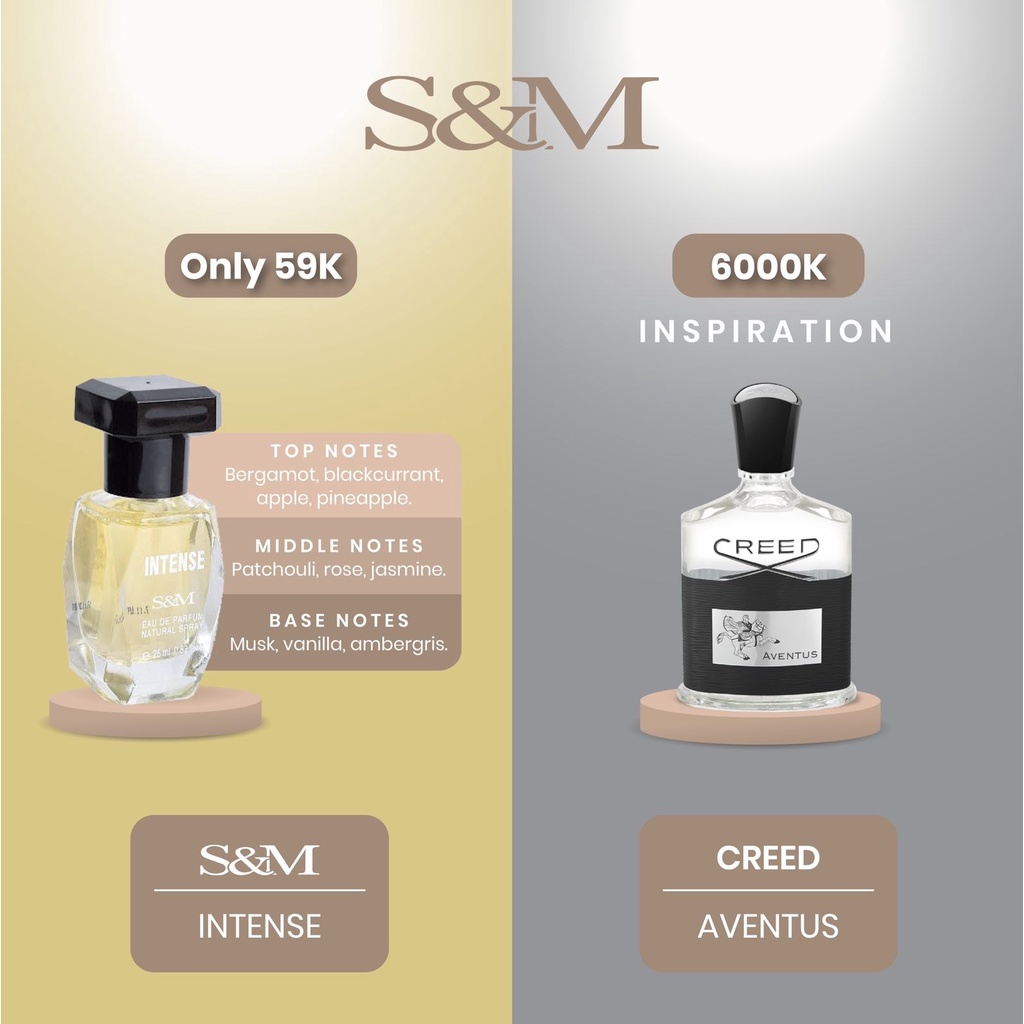 S&amp;M Eau De Parfum Intense 25ml