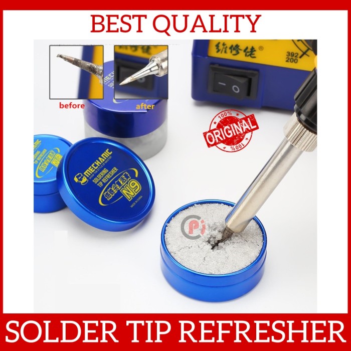 Original Soldering Tip Refresher Penyegar Pembersih Ujung Mata Solder