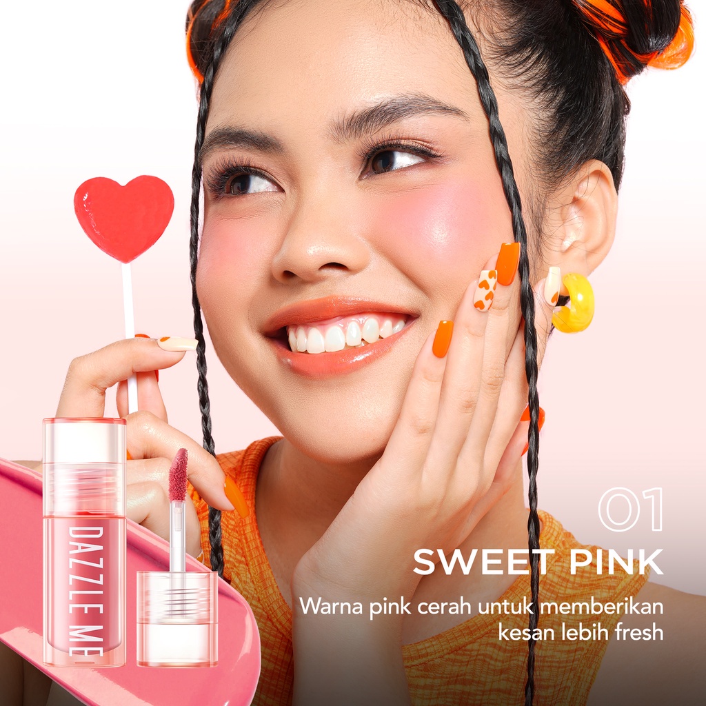 [NEW] DAZZLE ME Heart-Melt Creamy Liquid Blush - CO