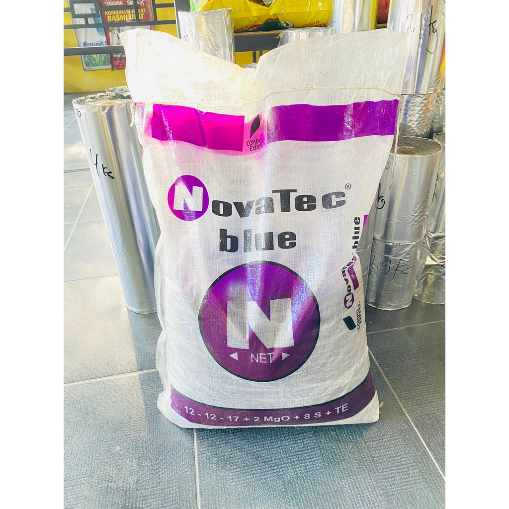 Pupuk NOVATEC 12-12-17+2 mgO +8S+TE isi 25kg