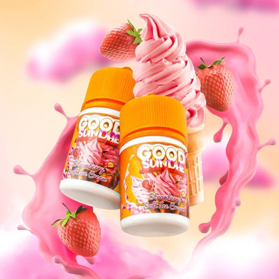 GOOD SUNDAE ICE CREAM SERIES GOOD TASTE FREEBASE 60ML LIQUID ORIGINAL