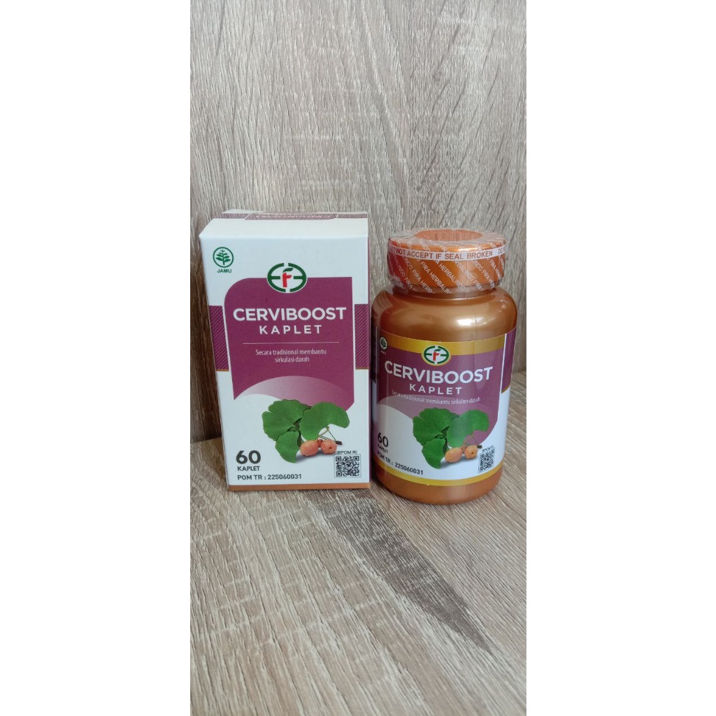 Kaplet Cerviboost Asli Herbal Terbaik Untuk Nutrisi Otak Secara Alami Cerfiboost Obat Herbal Migrain Sakit Kepala Vertigo ORIGINAL