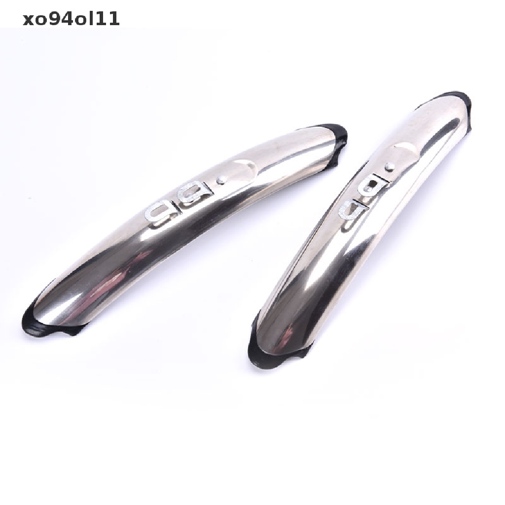 Spakbor Depan Belakang Sepeda Retro XO 700c 27 ''Stainless Steel Sepeda Jalan Mudguards OL