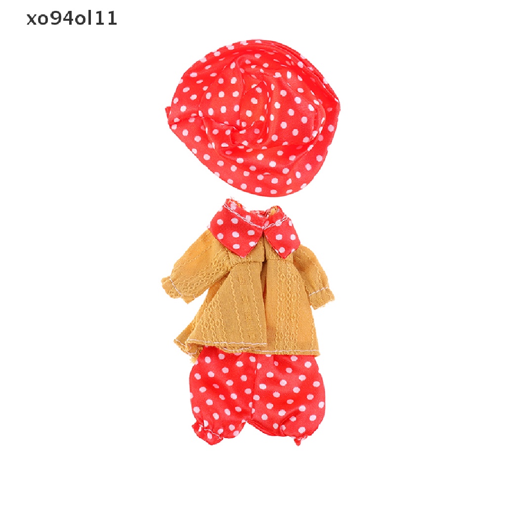 Xo Baju Set Untuk 16-17cm Doll Fashion Setelan 1per8 Doll Dressup Rok Baju Lucu OL