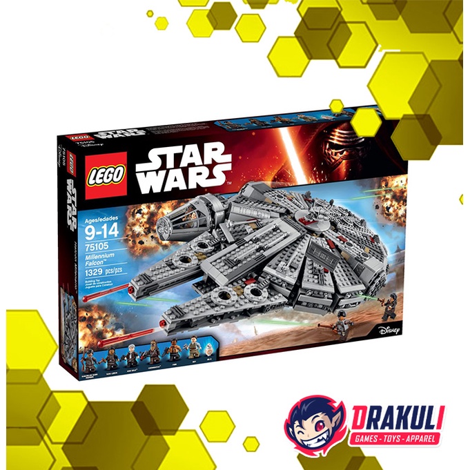 Toys LEGO Star Wars The Force Awakens Millennium Falcon 75105