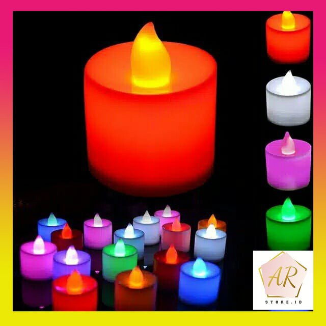 Lampu Lilin Electric Led Mini Lilin Lilin Led Hias Kamar Lampu Dekorasi Kamar
