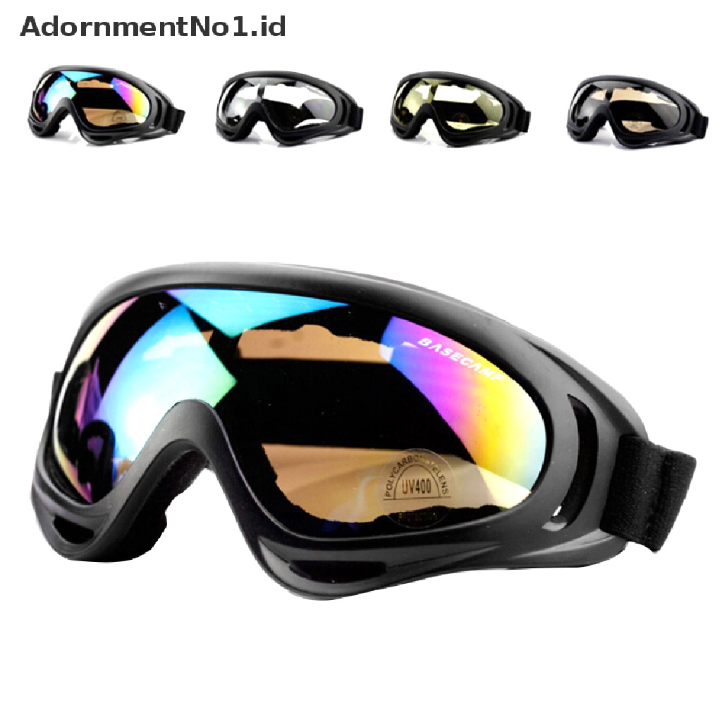 [AdornmentNo1] Kacamata Motocross Helm Goggles Ski Sport Gafas Untuk Motor Motor Motor Trail ATV [ID]