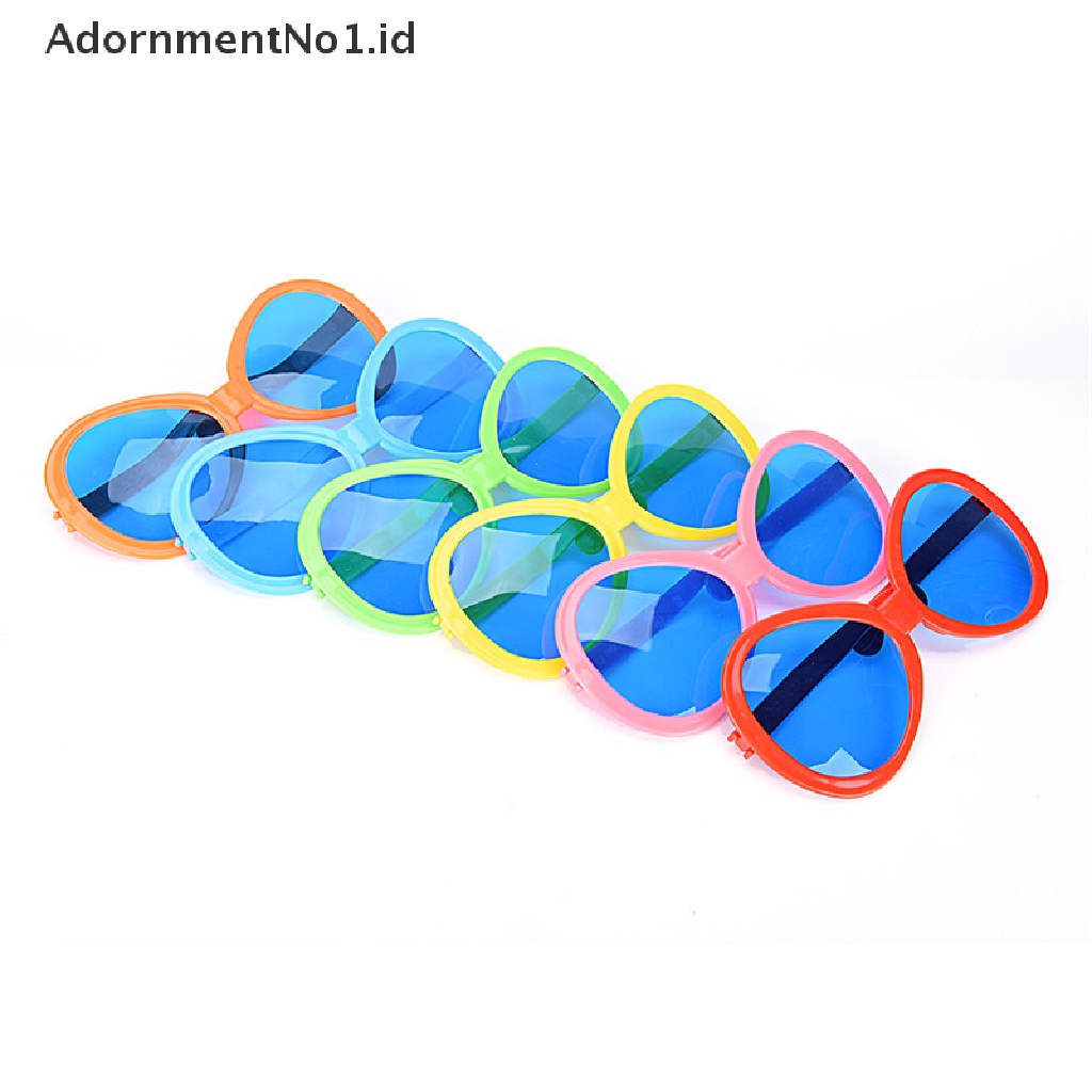 [AdornmentNo1] Kacamata Matahari Besar Oversized Besar Novelty Lucu Sun Glasses Shade Party Fancy Dress [ID]