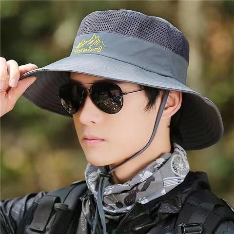 Sunshade Outdoor Mountaineering Big Eave Sunscreen Fisherman Hat