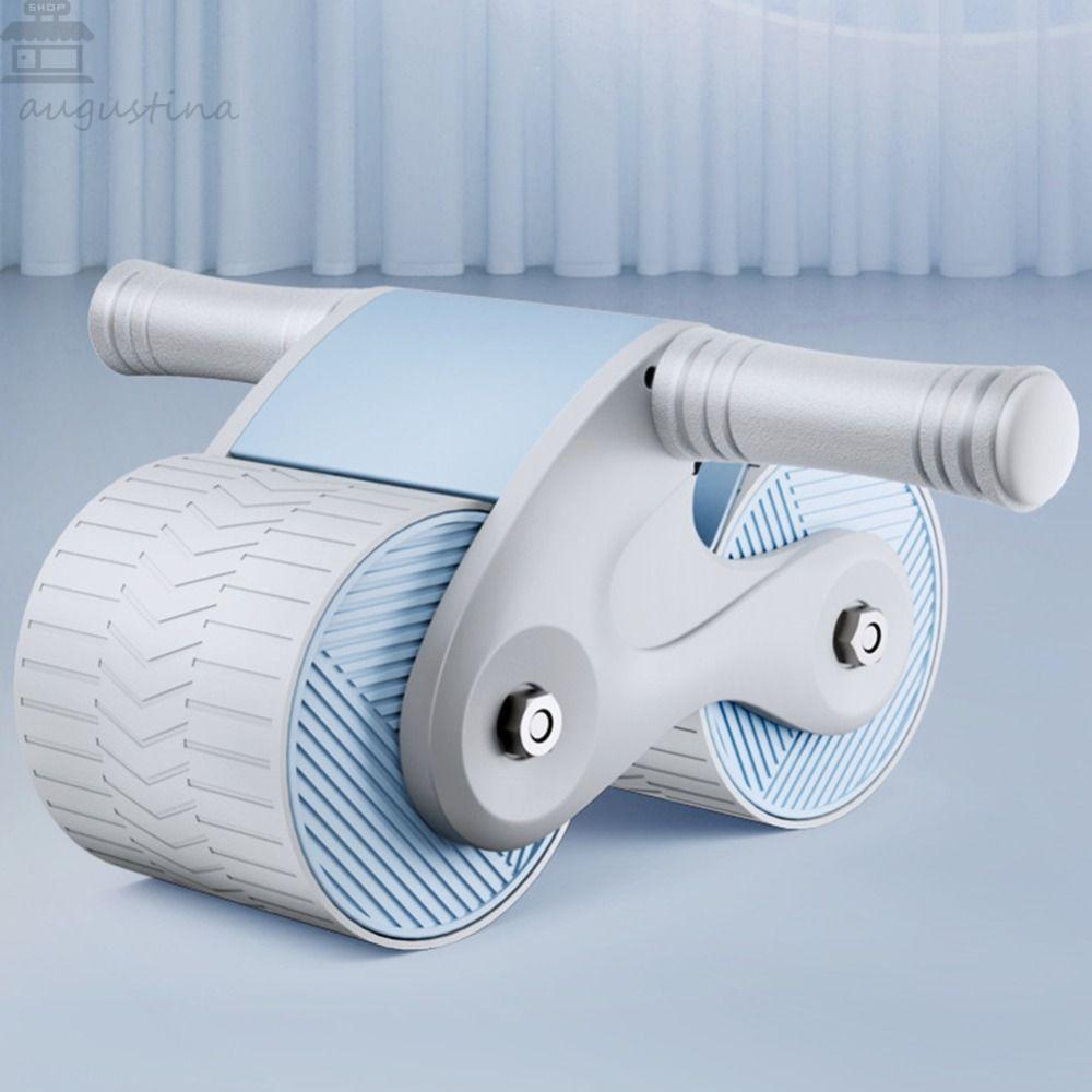 Agustinina Rol Perut Rebound Otomatis Latihan Berolahraga Perut Lengan Pinggang Kaki Latihan Lengan Otot Pelatih Peralatan Fitness Rumah Tangga Ab Roller Roller Roller Perut