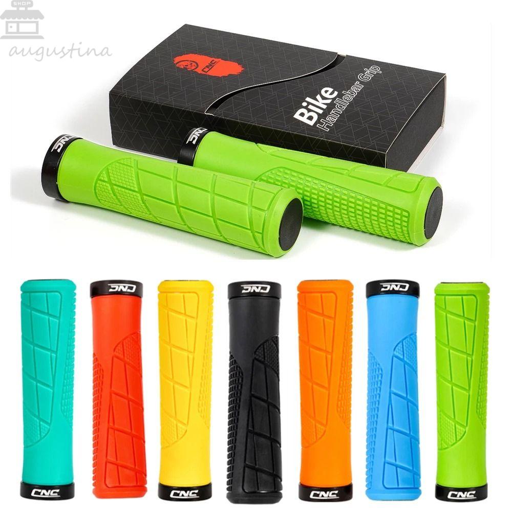 Agustina Stang Sepeda Grip Aksesoris Sepeda Bersepeda Berkualitas Tinggi Non-slip Penyerap Goncangan Pegangan Stang Sepeda Gunung
