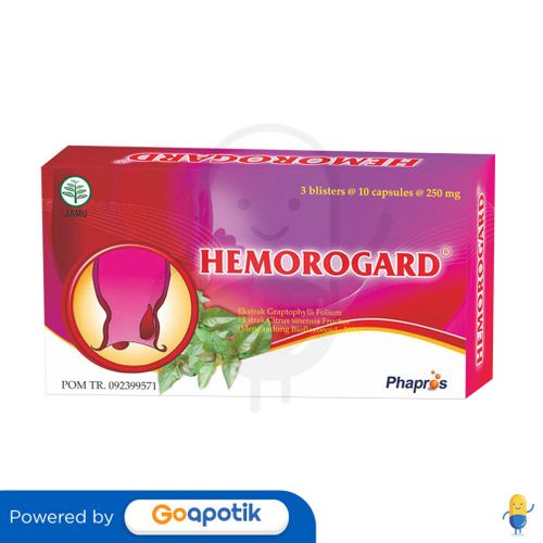 Hemorogard Agromed Box 30 Kapsul