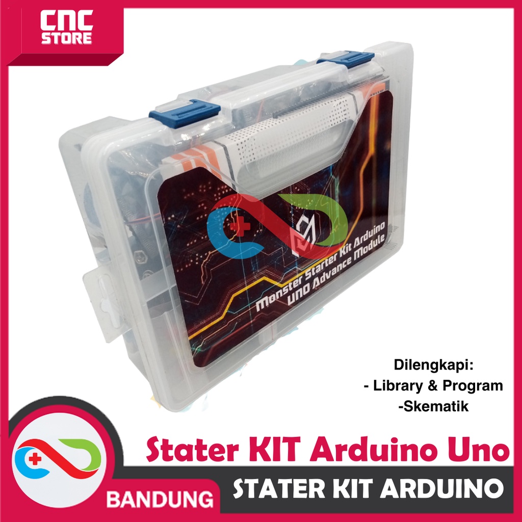 ARDUINO STARTER KIT PAKET LENGKAP UNO MONSTER KIT