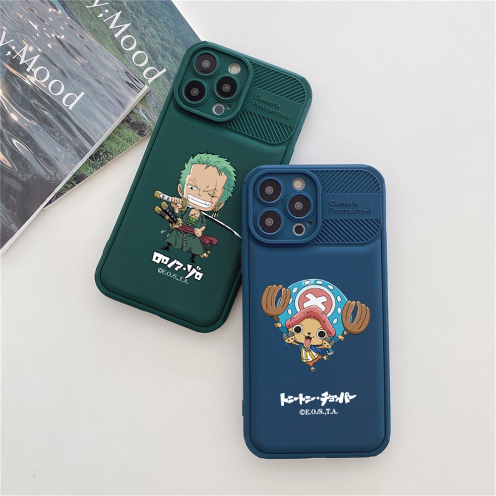 Samsung A14 A13 A12 A04 A04E A04S A23 A20S A32 A50 A50S A30S A71 J7 Prime J7 PRO Kartun Keren One Piece Luffy Serat Karbon Cross Grain Phone Case DGX