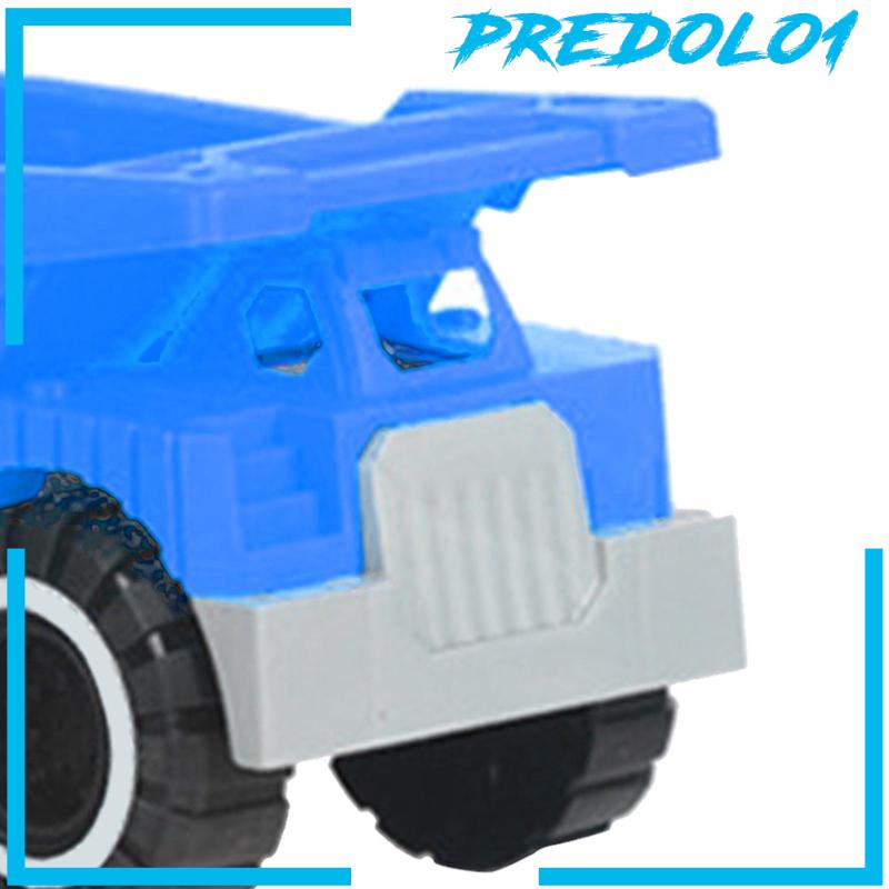 [Predolo1] Sand Truck Kids Crane Dump Truck Kendaraan Bermain Anak Balita4 5 6 Perempuan