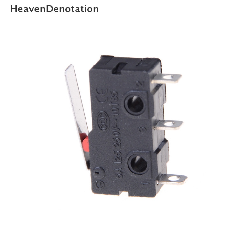 [HeavenDenotation] 10pcs Limit Switch 3pin N/O N/C 5A 250VAC KW11-3Z Saklar Mikro HDV